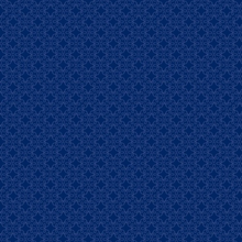 Load image into Gallery viewer, Navy geometric 100% cotton fabric